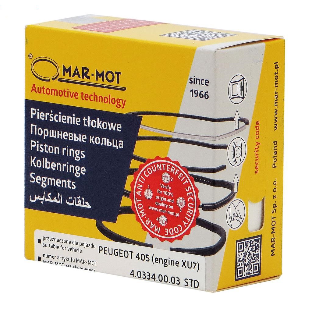 رینگ موتور پراید   یورو 4 سایز استاندارد – برند مارموت لهستان