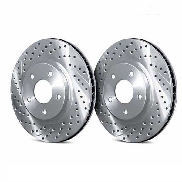 دیسک ترمز چرخ جلو سوراخدار پراید  PSA