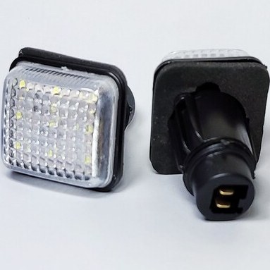 راهنما گلگیر پژو 405 و پارس. سفید،بسته 2 عددی